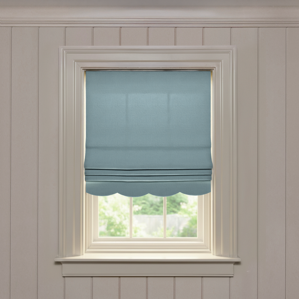  harbor custom custom blue roman shade: harbor | pepper homeon white background