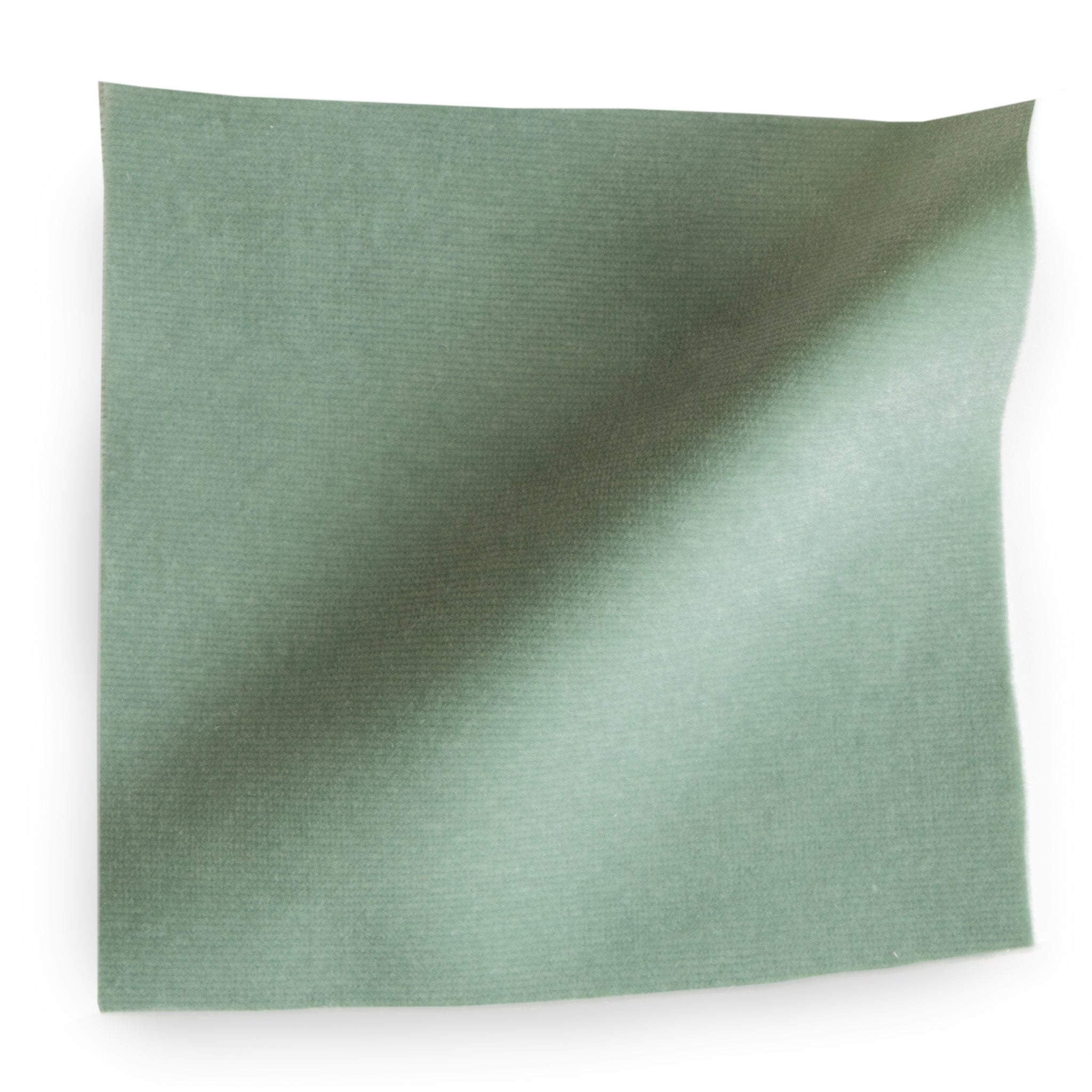 Sea Salt Velvet Pillow - 18"X18" w. Midnight Piping & RLB Embroidery