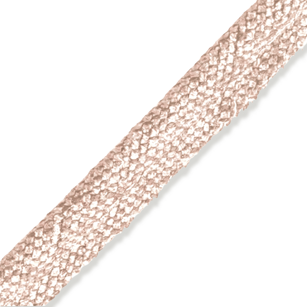 Dahlia Piping textured blush fabric trim sample made to order, manufactured in the USA with short lead times
