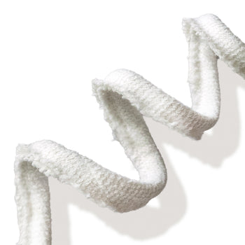 Ivory Piping textured trim sample, made-to-order in the USA with short lead times