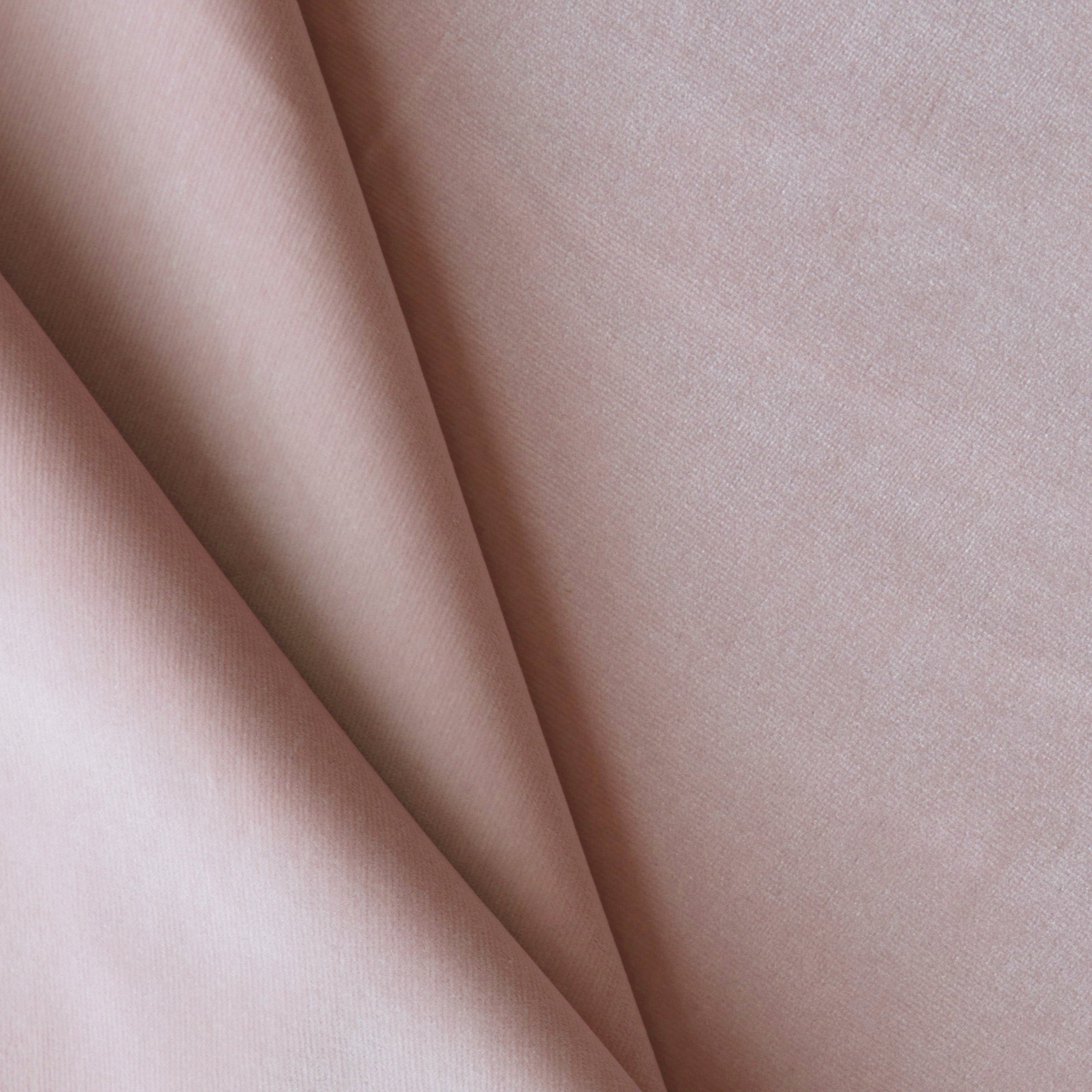 Mauve Velvet Fabric Close-Up