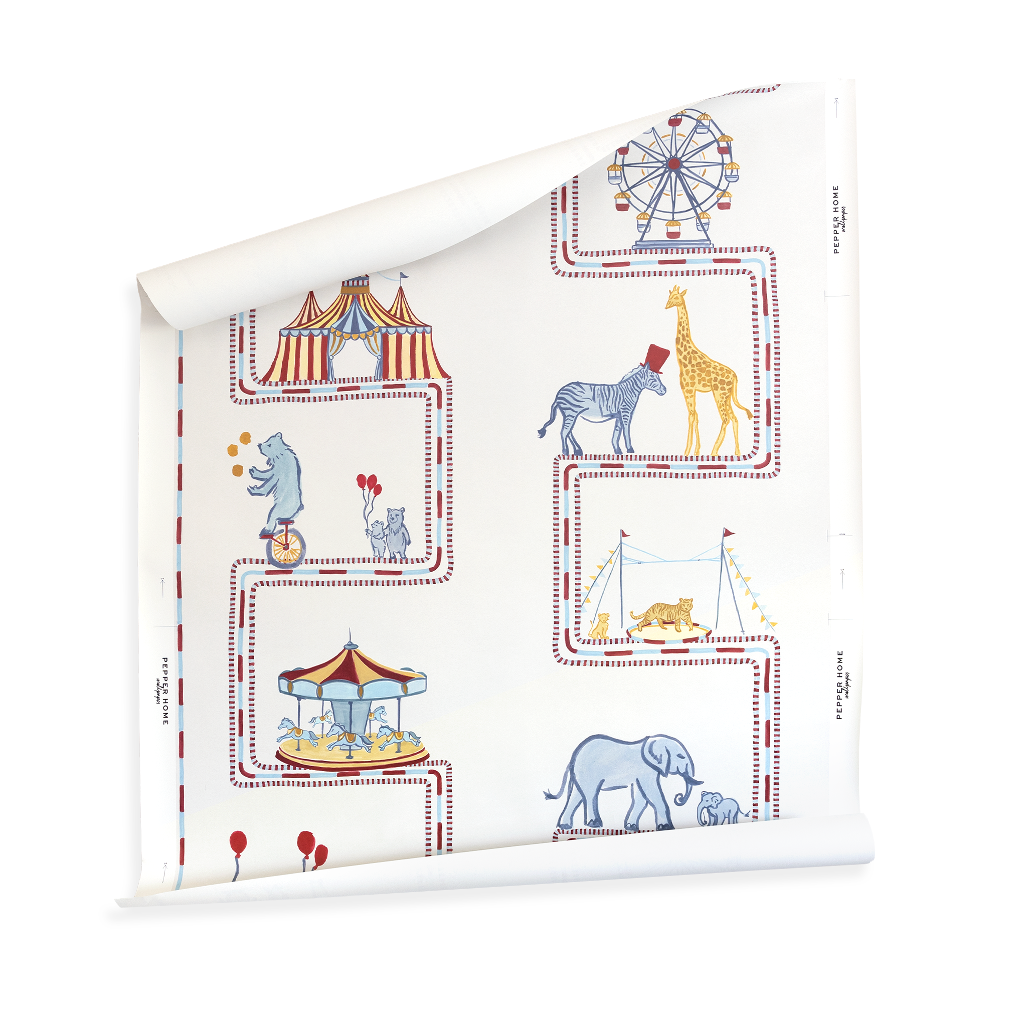 Bailey Clay Coated Wallpaper Swatch