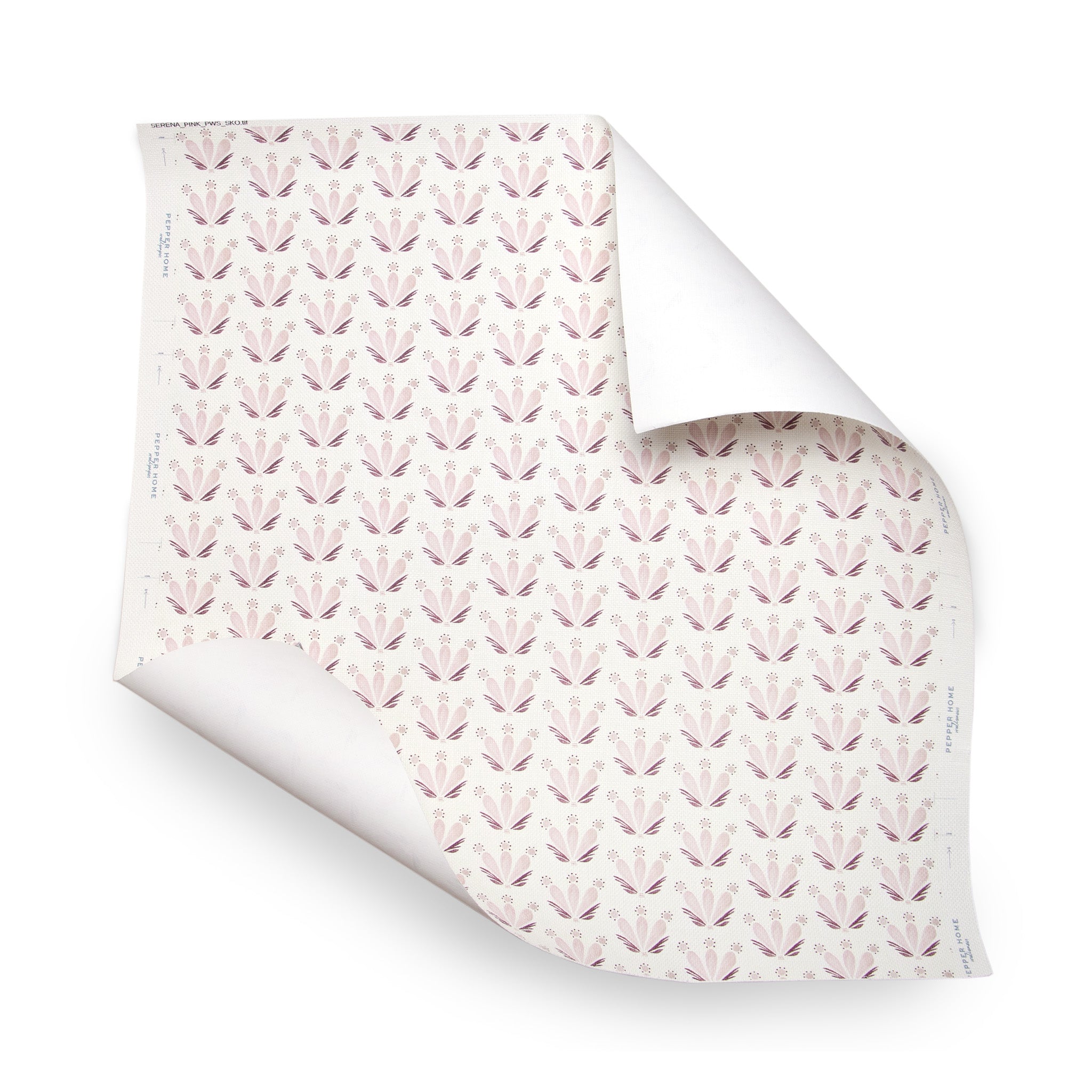 Serena Pink Paperweave Wallpaper - Thumbnail 2