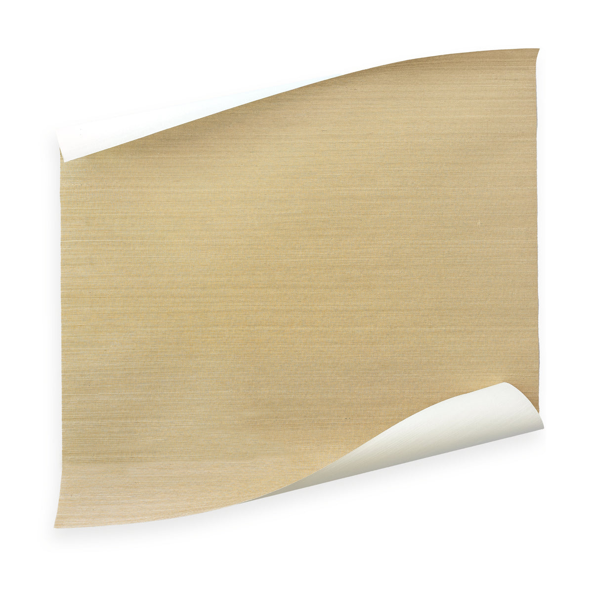 Cider beige textured wallpaper, made to order in the USA with short lead times