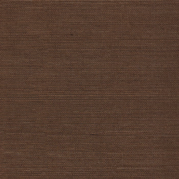 Chestnut brown textured woven wallpaper made to order in the USA with short lead times