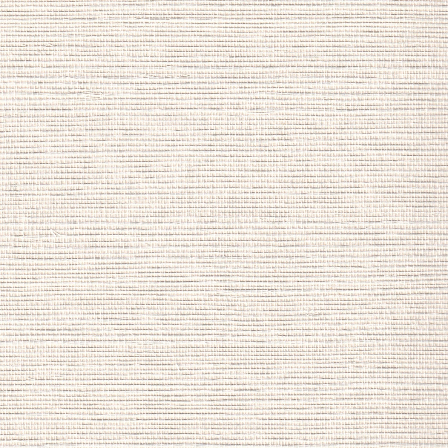 close up of ivory grasscloth wallpaper