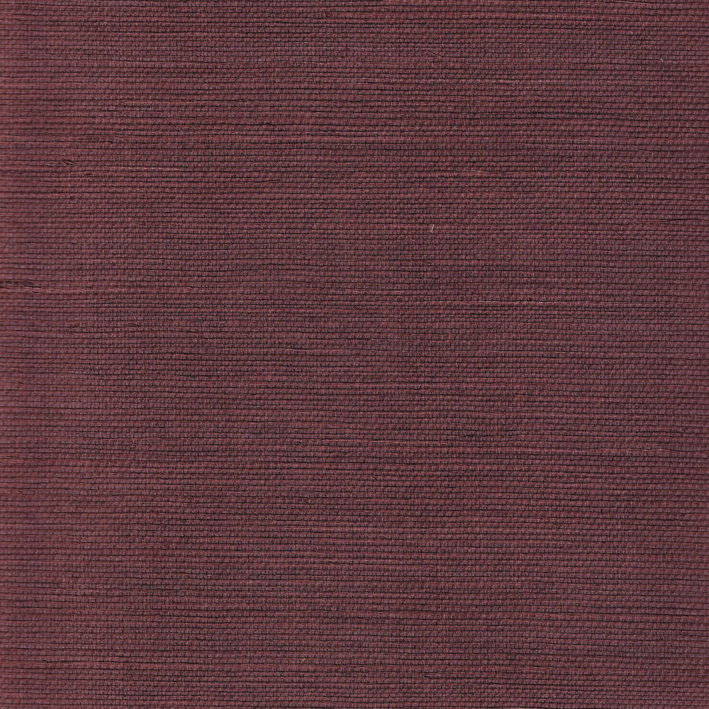Clay Coated Wallpaper: Maroon & Green Tulip - Pepper Home