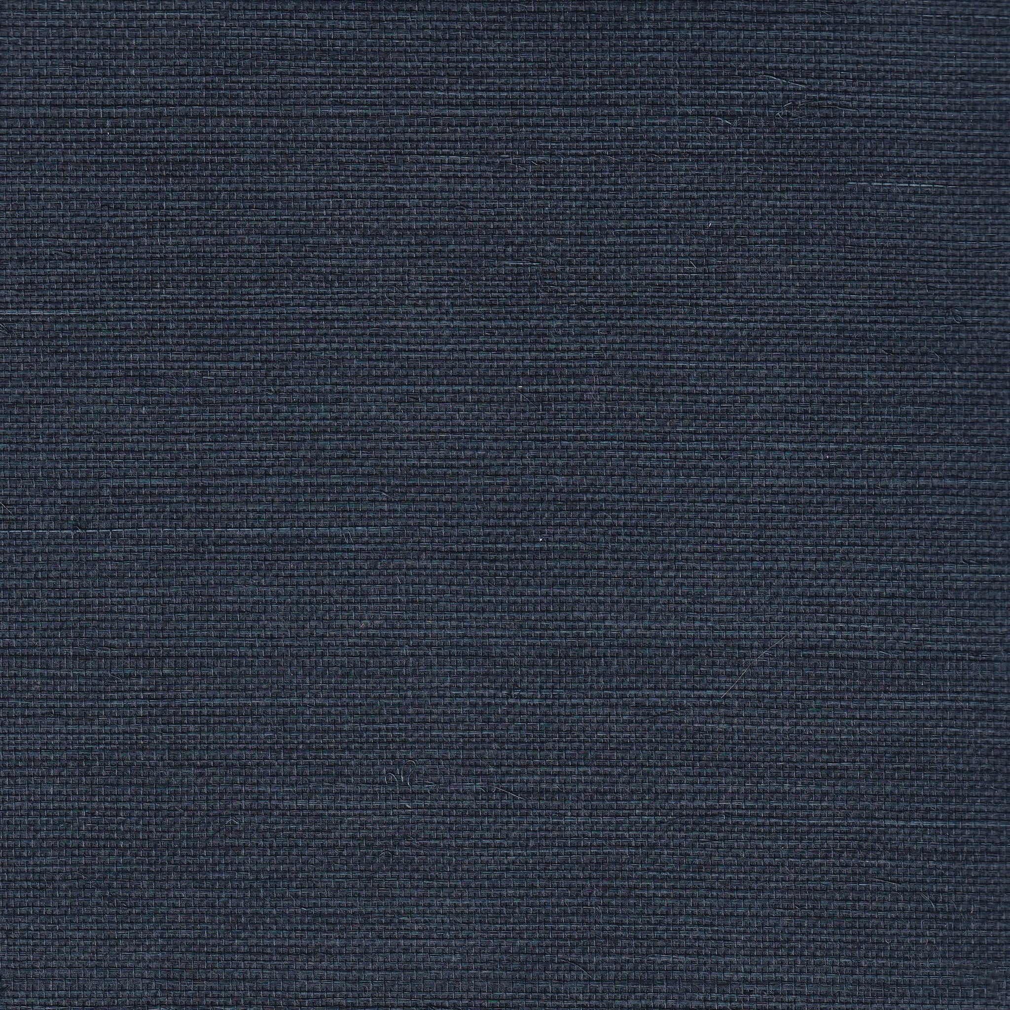 close up of Navy Blue Grasscloth Wallpaper