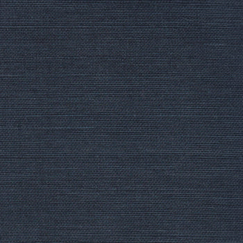 close up of Navy Blue Grasscloth Wallpaper