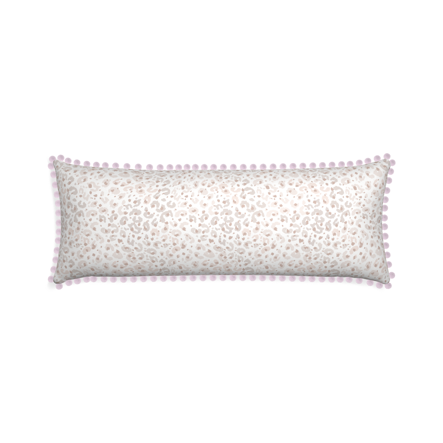 Xl-lumbar rosie custom pillow with l on white background