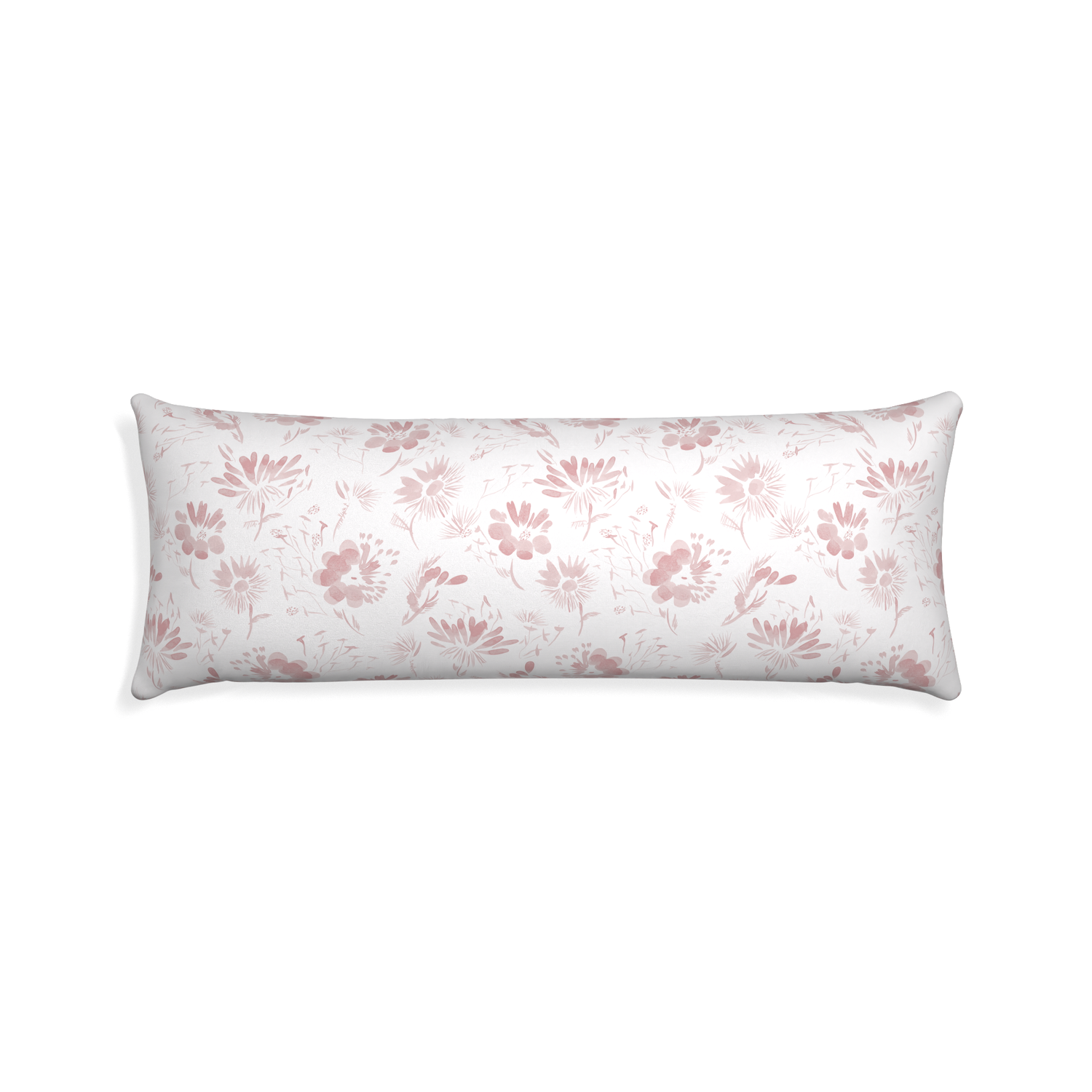 Xl-lumbar blake custom pink floralpillow with none on white background
