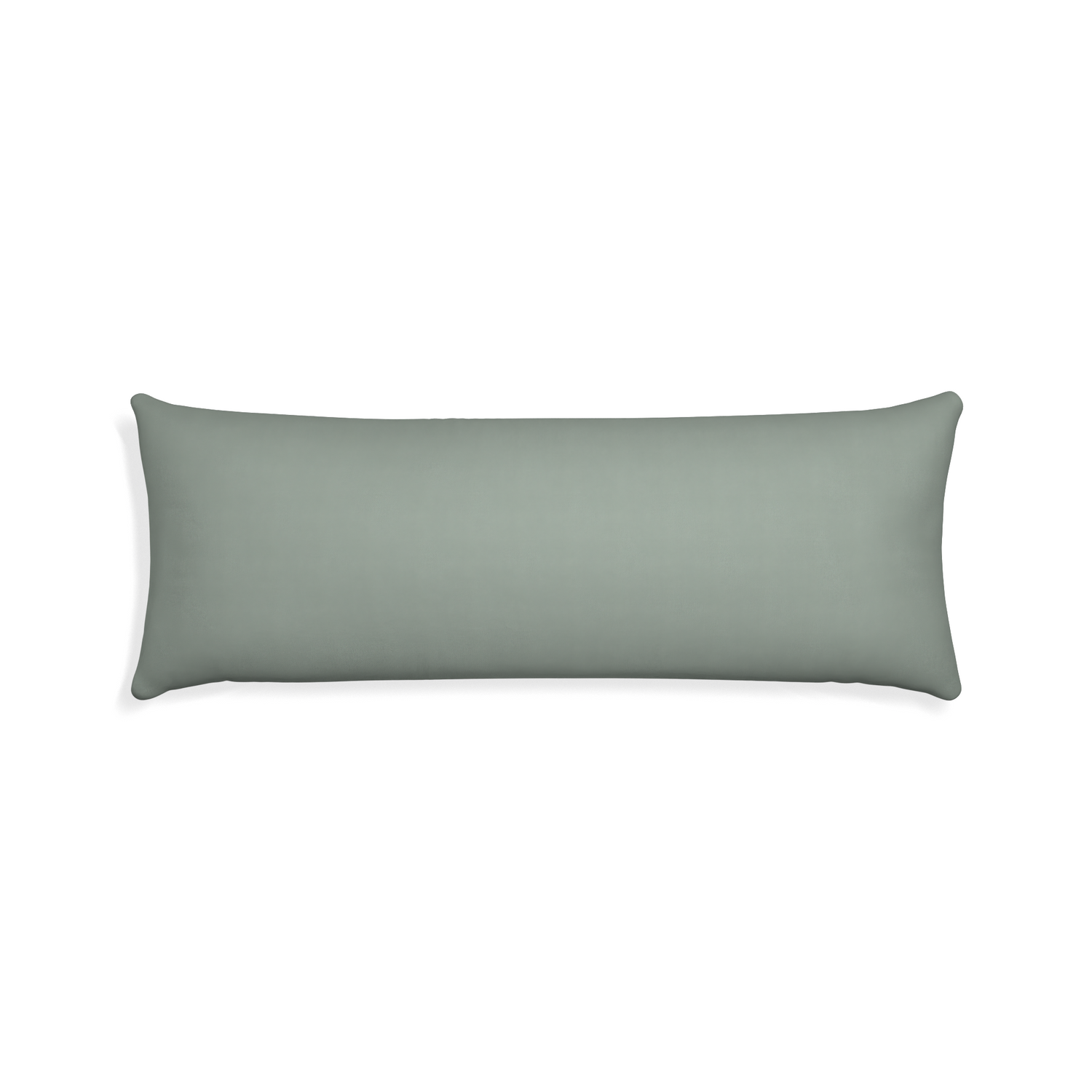 Xl-lumbar sage custom pillow with none on white background