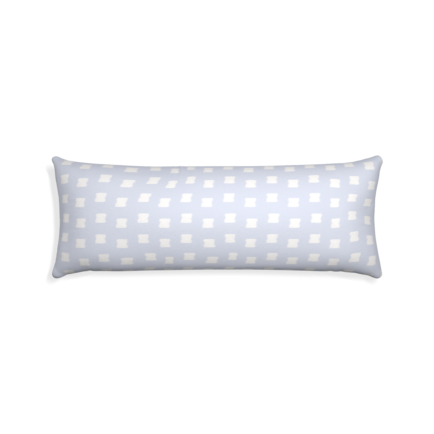 Xl-lumbar denton custom sky blue patternpillow with none on white background