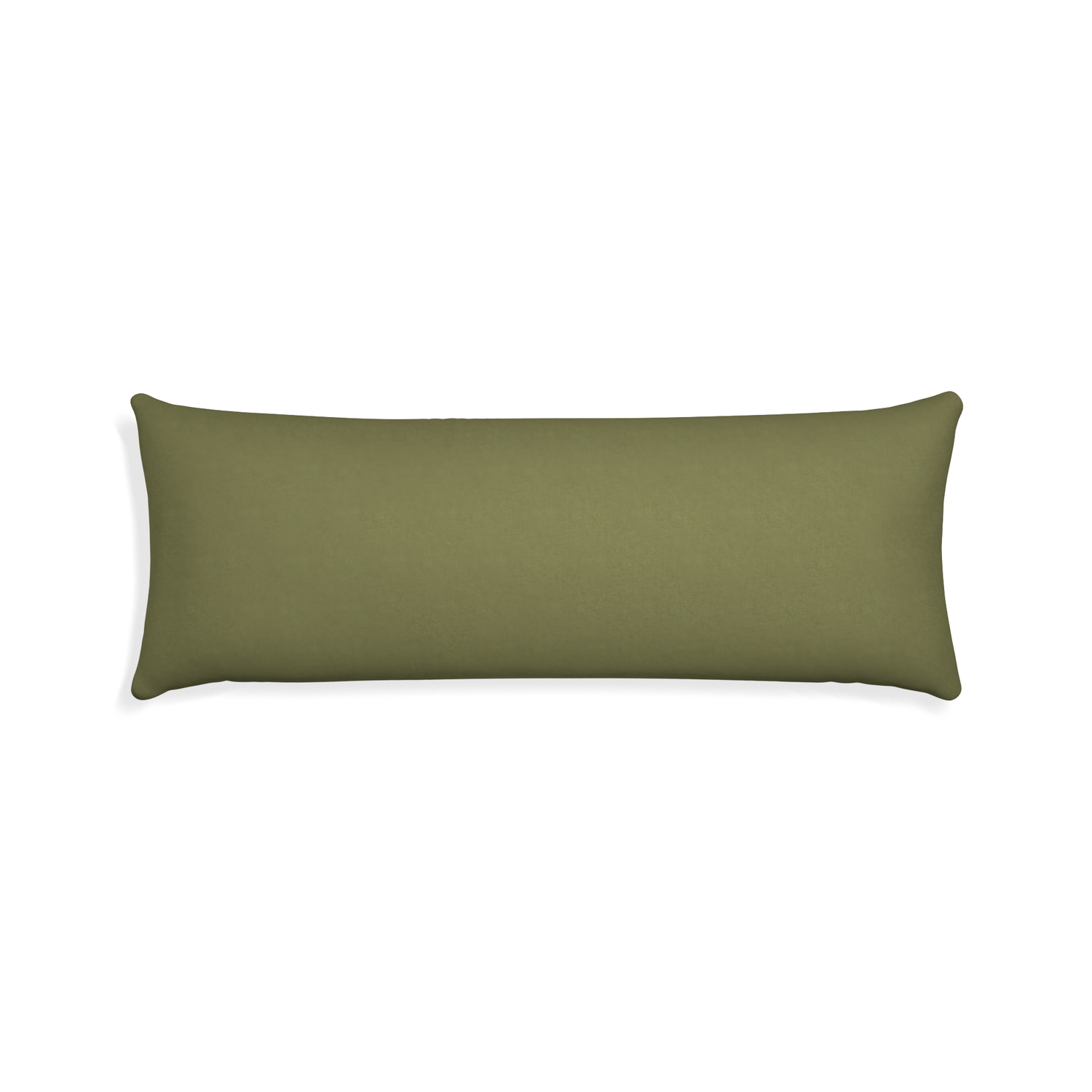 Xl-lumbar moss custom moss greenpillow with none on white background