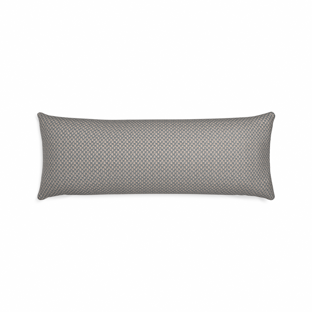 Xl-lumbar quinn steel custom pillow with n on white background