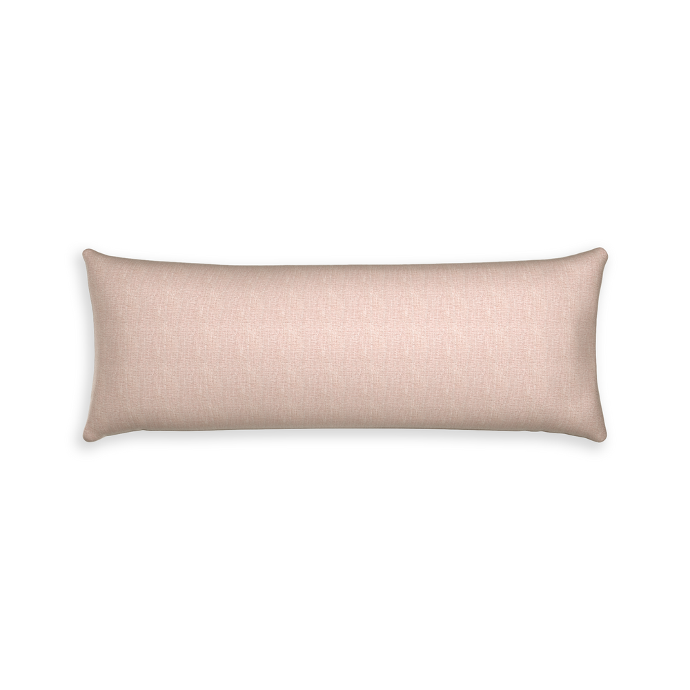 Xl-lumbar dahlia custom pillow with n on white background