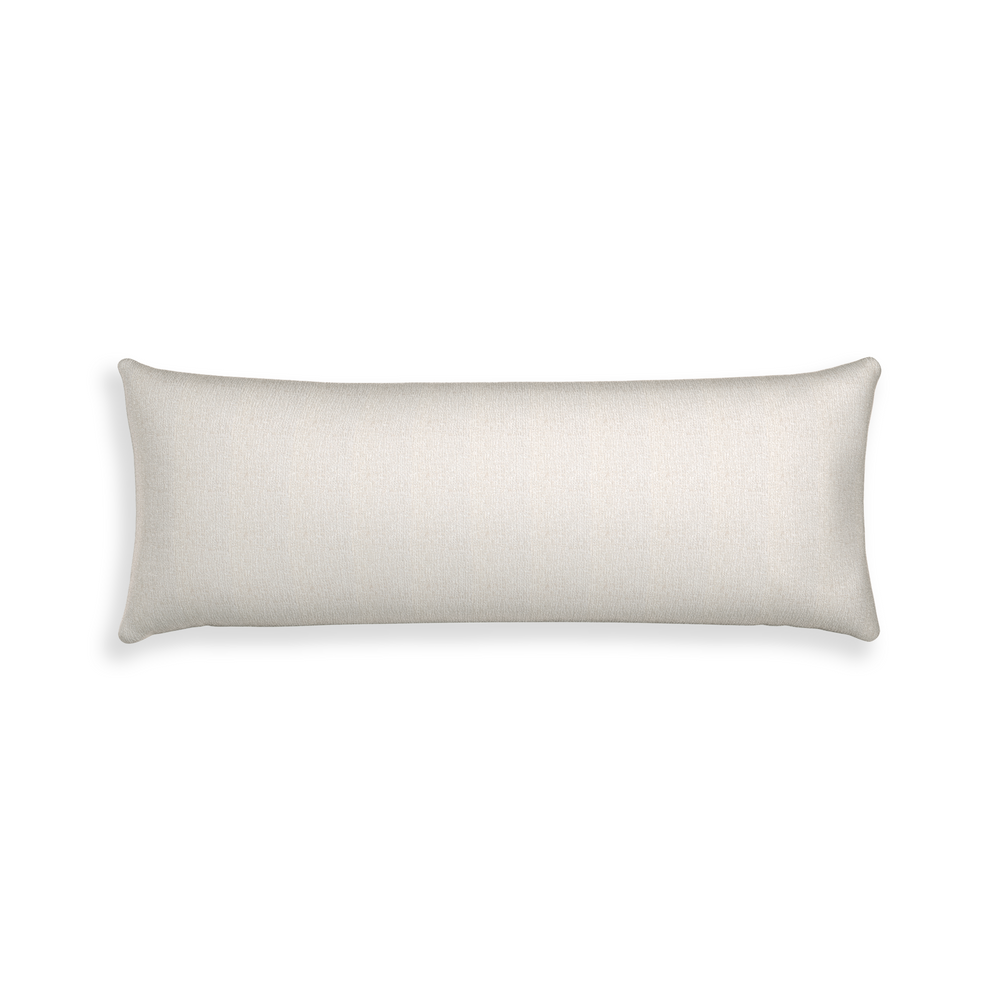 Xl-lumbar sand custom pillow with n on white background