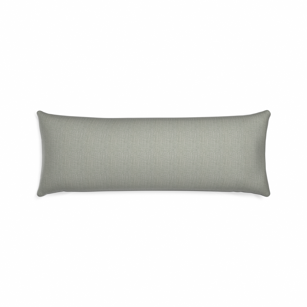 Xl-lumbar sea salt custom pillow with n on white background