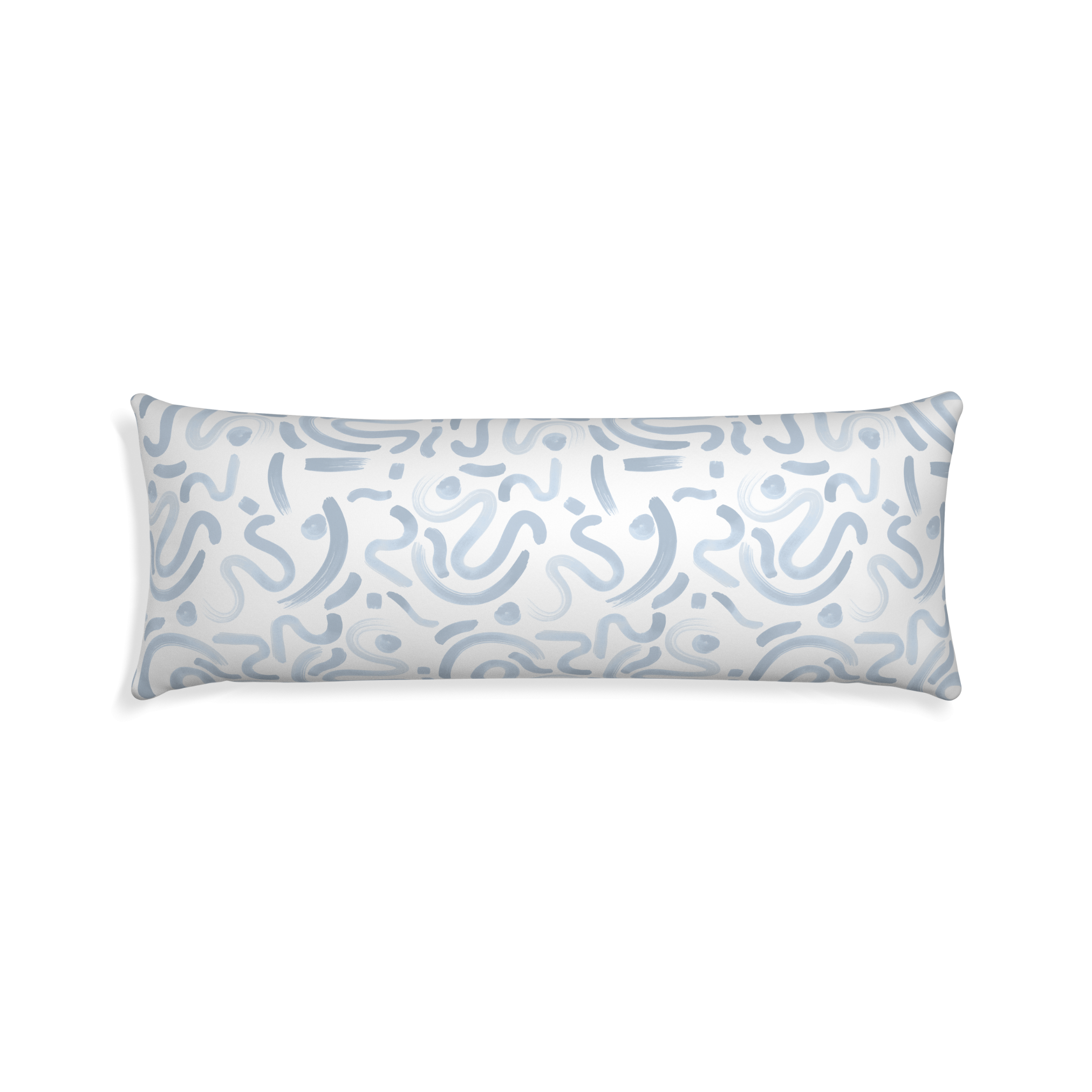 Hockney Sky Printed Cotton Pillow - Thumbnail 3