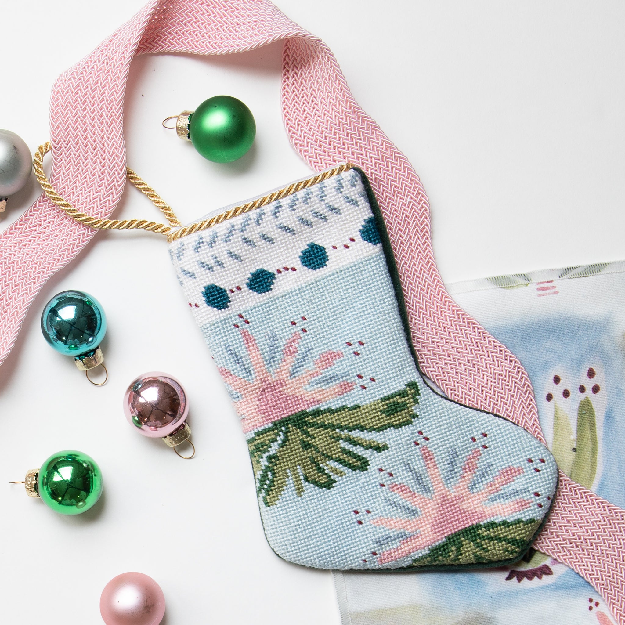 Harper Mini Bauble Stocking - Thumbnail 2