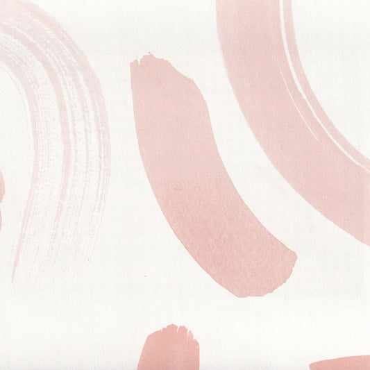 Pink Graphic Printed Wallpaper Swatch