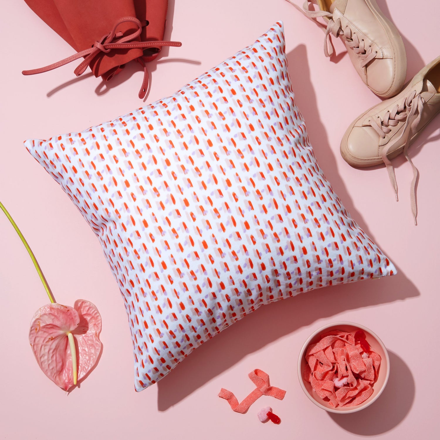 Poppy Pink Pillow