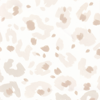 Beige Animal Print Wallpaper Swatch