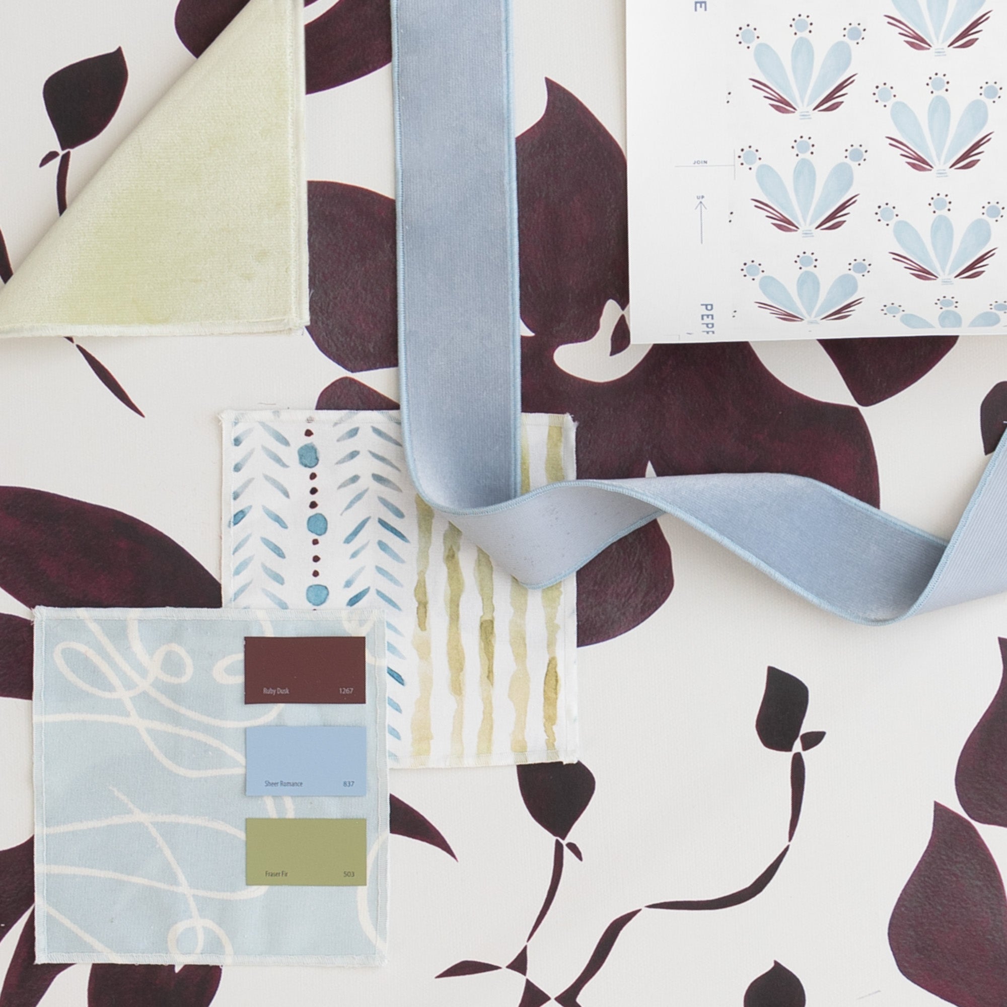 Pepper Home Georgia Wallpaper Swatch - Thumbnail 3