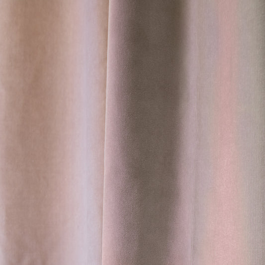 Pink Velvet Curtain Close-Up