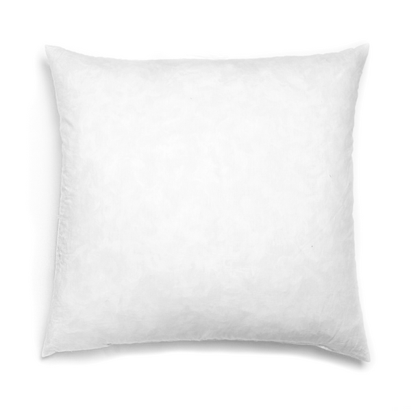 24 Inch Duck Feather Filled Pillow Insert